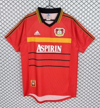 1999-2000 LeverKusen Home Retro Soccer Jersey