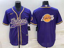 2025 MLB Los Angeles Lakers New Pattern Jersey