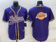 2025 MLB Los Angeles Lakers New Pattern Jersey