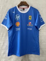 2025 F1 Ferrari New Pattern Short Sleeve Racing Suit