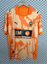 26-27 Valencia Orange Retro Version Fans Soccer Jersey