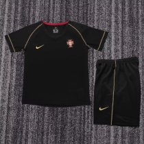 2006 Portugal Away Retro Kids Soccer Jersey