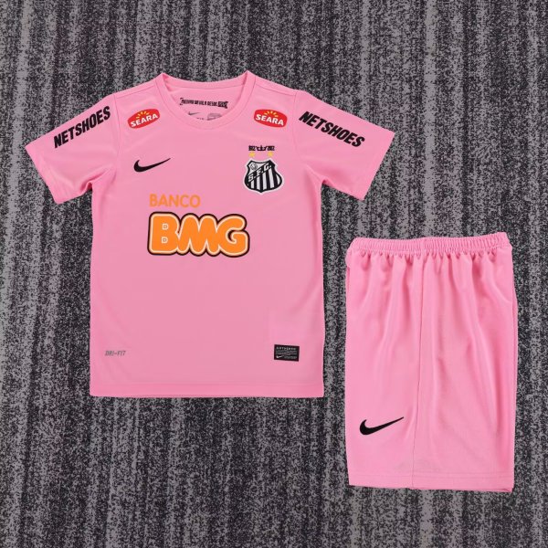 2013 Santos FC Kids Retro Soccer Jersey