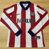 1996-1997 Chivas Home Long Sleeve Retro Soccer Jersey