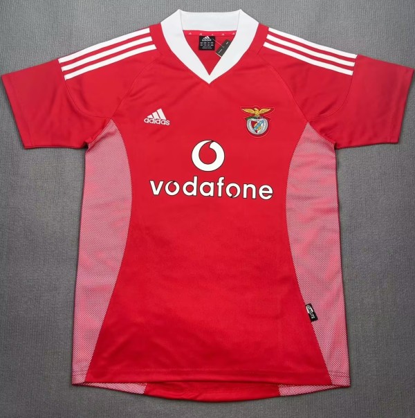 2000-2002 Benfica Home Retro Soccer Jersey