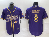 2025 MLB Los Angeles Lakers New Pattern Jersey