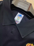 2002-2003 RMA Away Black Retro Soccer Jersey