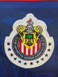 2019-2020 Chivas Away Long Sleeve Retro Soccer Jersey