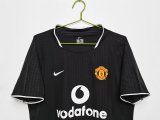 2003-2004 Man Utd Away Retro Soccer Jersey