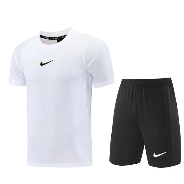 2025 NK White Training Short Suit