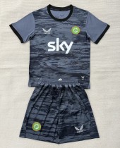 2026 Ireland Grey GoalKeeper Kids Soccer Jersey