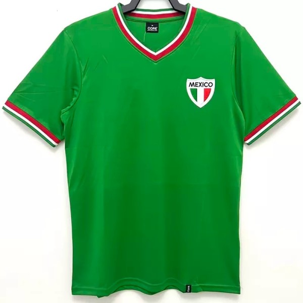 1970 Mexico Home Retro Soccer Jersey
