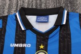 1997-1998 INT Home Retro Kids Soccer Jersey