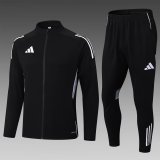2025 AD Black Half Pull Tracksuit 