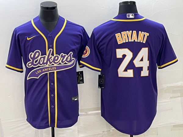 2025 MLB Los Angeles Lakers New Pattern Jersey