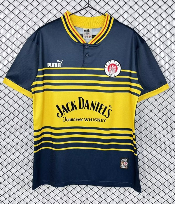 1997-1998 St. Pauli Away Retro Soccer Jersey