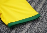 1970 Brazil Home Retro Kids Soccer Jersey