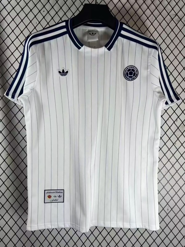 2026 Colombia White Fans Soccer Jersey