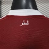 2026 Qatar Home Player Version Soccer Jersey