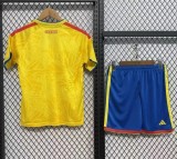 2026 World Cup Colombia Home Kids Soccer Jersey