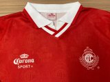1996-1997 Toluca Home Long Sleeve Retro Soccer Jersey