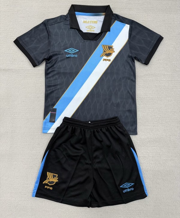26-27 Guatemala Away Kids Soccer Jersey