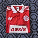 2026 AD Oasis Joint Edition Red Retro Version Polo Short Sleeve