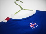 2016-2017 Iceland Home Retro Soccer Jersey