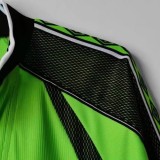 1998-1999 Man Utd Green Goalkeeper Long Sleeve Retro Soccer Jersey