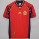 1998 Spain Home Retro Soccer Jersey
