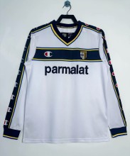 2002-2003 Parma Away Long sleeves Retro Soccer Jersey