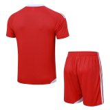 2026 AD Red High Quality Player Version Training Short Suit (球员套装)