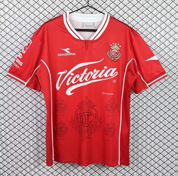 1998-1999 Toluca Home Fans Soccer Jersey