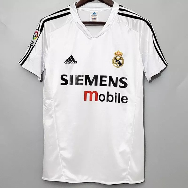 2004-2005 RMA Home Retro Soccer Jersey