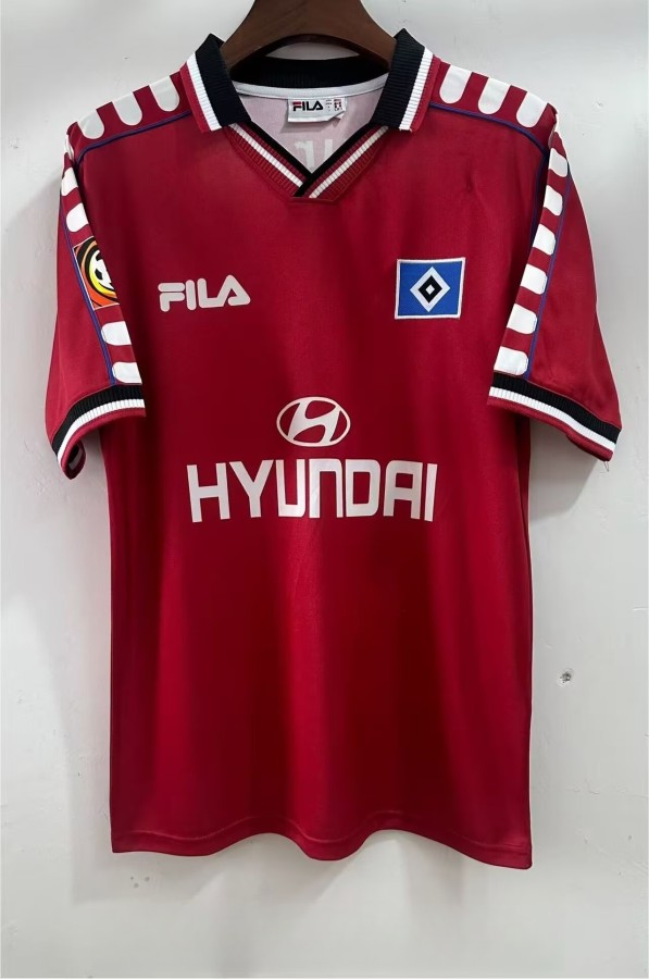 2000 Hamburger Away Retro Soccer Jersey