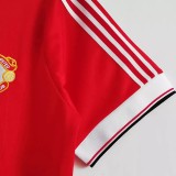 1983 Man Utd Home Retro Soccer Jersey