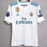 2017-2018 RMA Home Retro Soccer Jersey