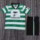 1999-2000 Sporting Lisbon Home Kids Retro Soccer Jersey