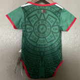 2026 World Cup Mexico Home Baby Infant Crawl Suit