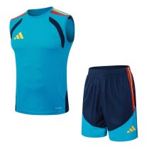 2026 AD Blue High Quality Player Version Training Short Suit (球员套装)