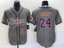 2025 MLB Los Angeles Lakers New Pattern Jersey