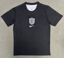 2026 England Black Commemorative Edition Fans Soccer Jersey