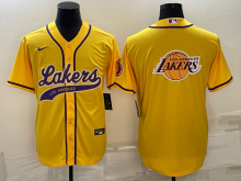 2025 MLB Los Angeles Lakers New Pattern Jersey