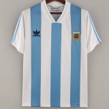 1993 Argentina Home Retro Soccer Jersey