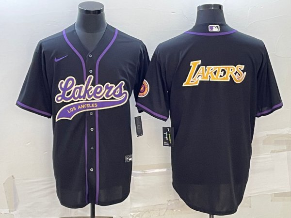 2025 MLB Los Angeles Lakers New Pattern Jersey