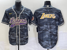 2025 MLB Los Angeles Lakers New Pattern Jersey