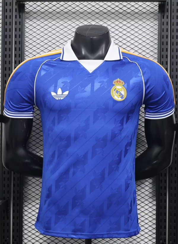 2026 RMA Blue Special Edition Player Version Soccer Jersey