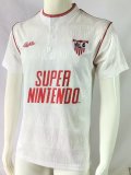 1991-1992 Sevilla Home Retro Soccer Jersey