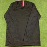 2018-2019 PSG Paris Jordan Black Long Sleeve Retro Soccer Jersey