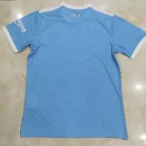 21-22 Napoli Commemorative Edition Sky Blue Fans Soccer Jersey